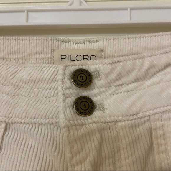Pilcro Cream Corduroy Pants - Picture 4 of 14